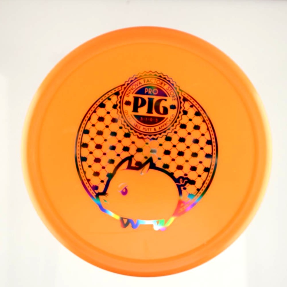 Pig - Firm - Orange - 176.8 gm -  Disc ID: 613474