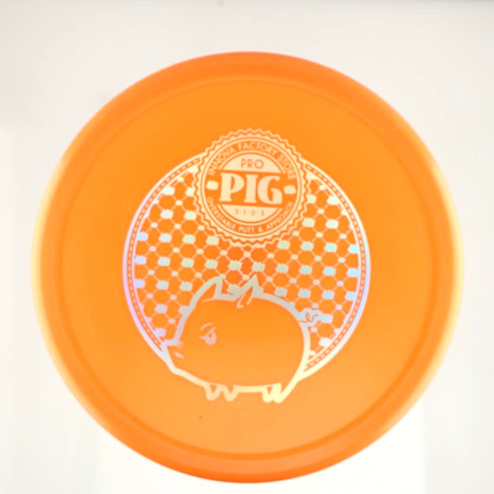 Pig - Firm - Orange - 176.1 gm -  Disc ID: 613477