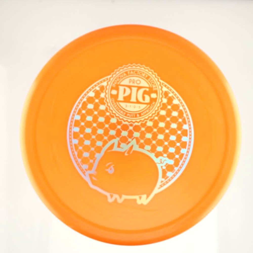 Pig - Firm - Orange - 174.0 gm -  Disc ID: 613479