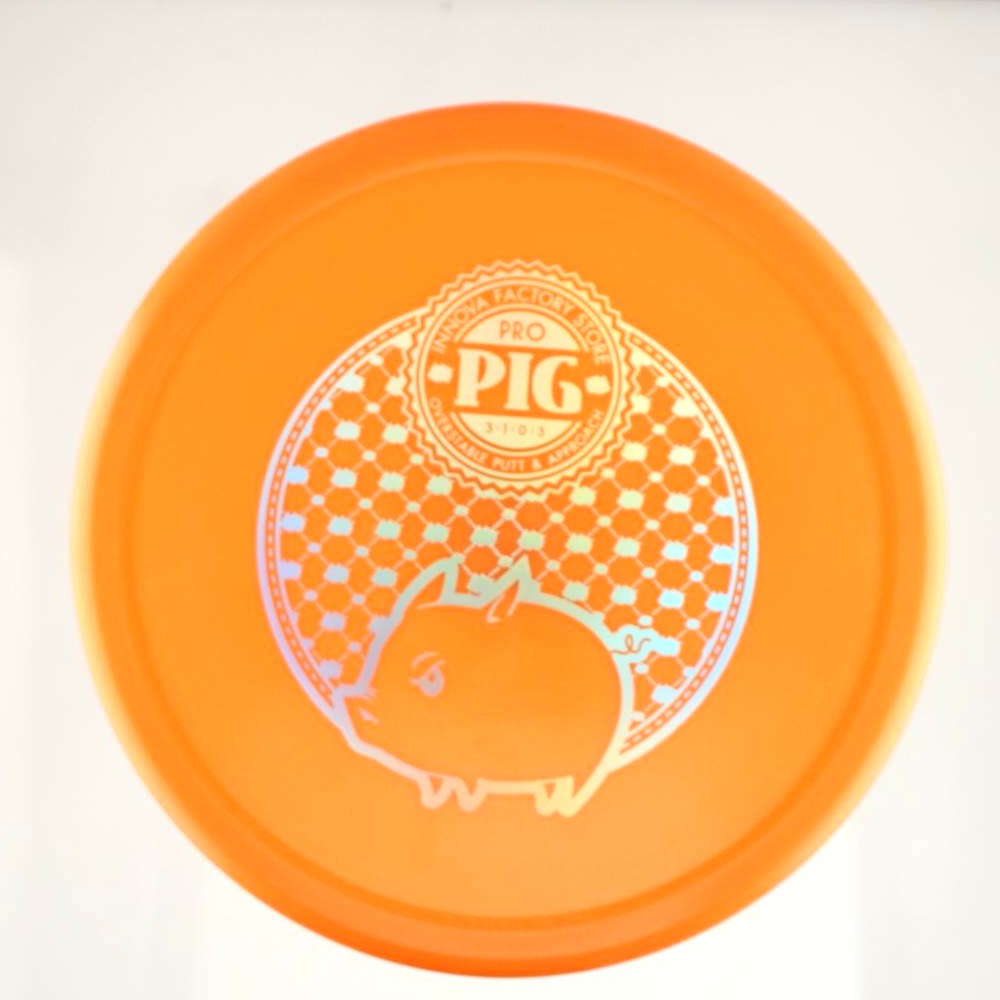 Pig - Firm - Orange - 175.9 gm -  Disc ID: 613481