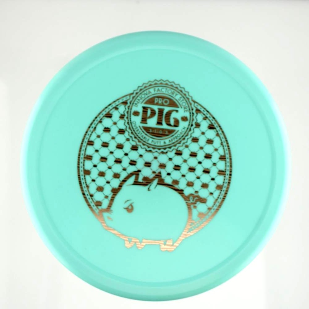 Pig - Firm - Teal - 175.8 gm -  Disc ID: 613493
