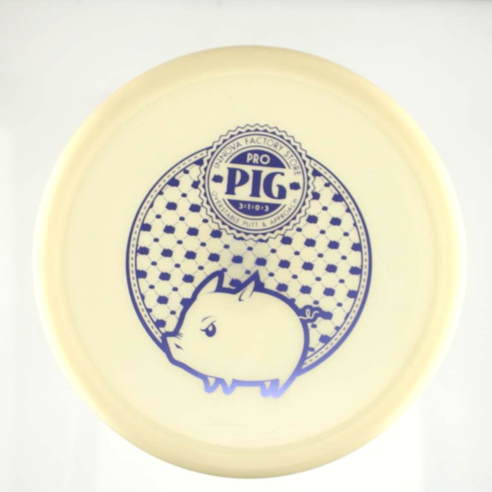 Pig - Firm - White - 173.7 gm -  Disc ID: 613501