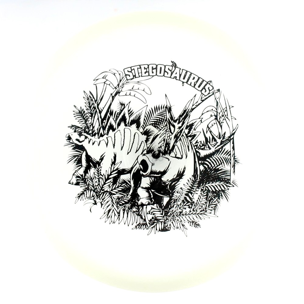 Stegosaurus - Standard - White - 126.5 gm -  Disc ID: 613638