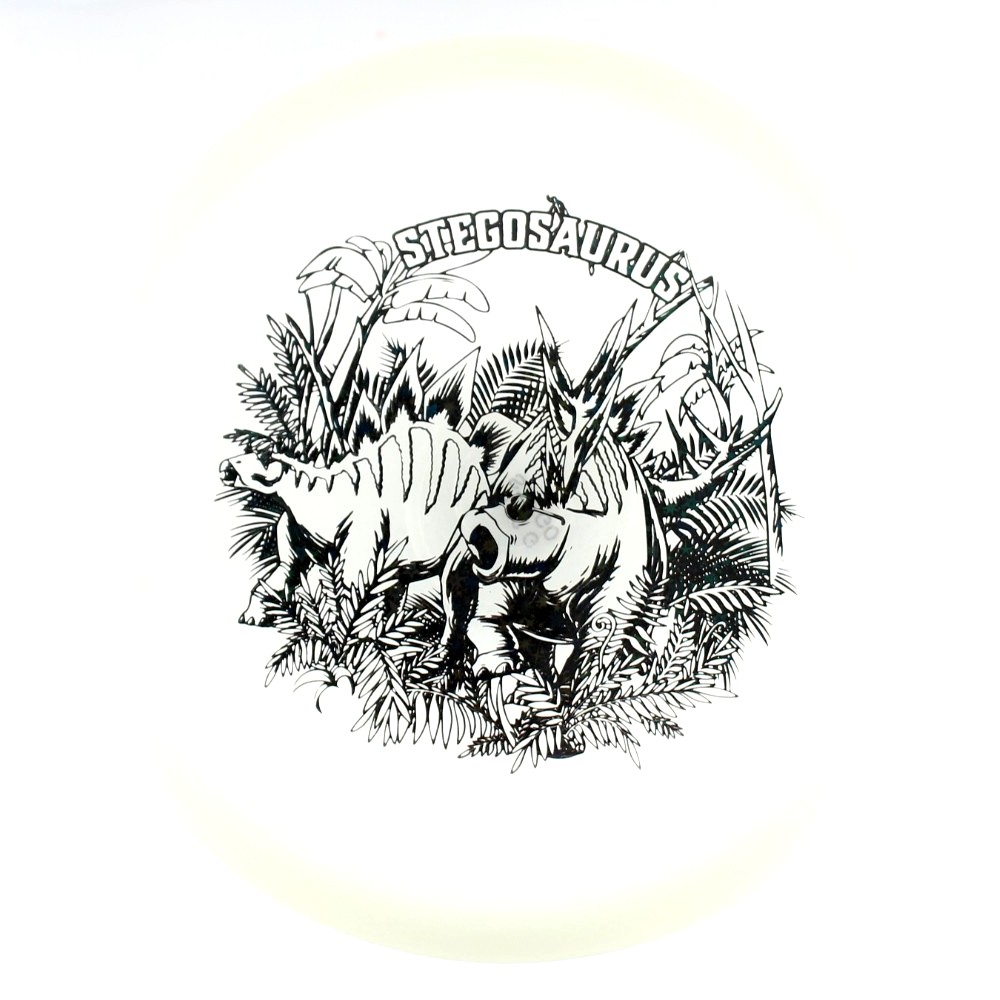 Stegosaurus - Standard - White - 126.5 gm -  Disc ID: 613639