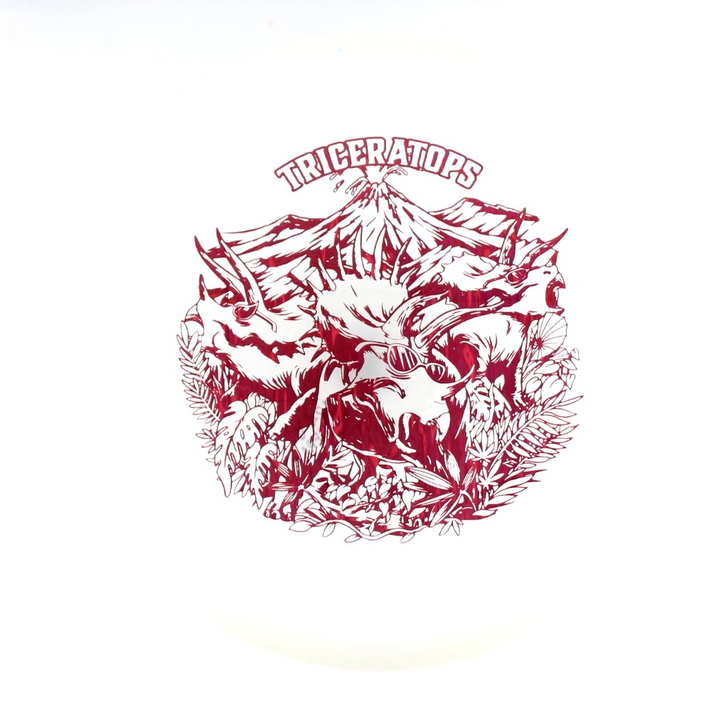 Triceratops - Standard - White - 123.0 gm -  Disc ID: 613644
