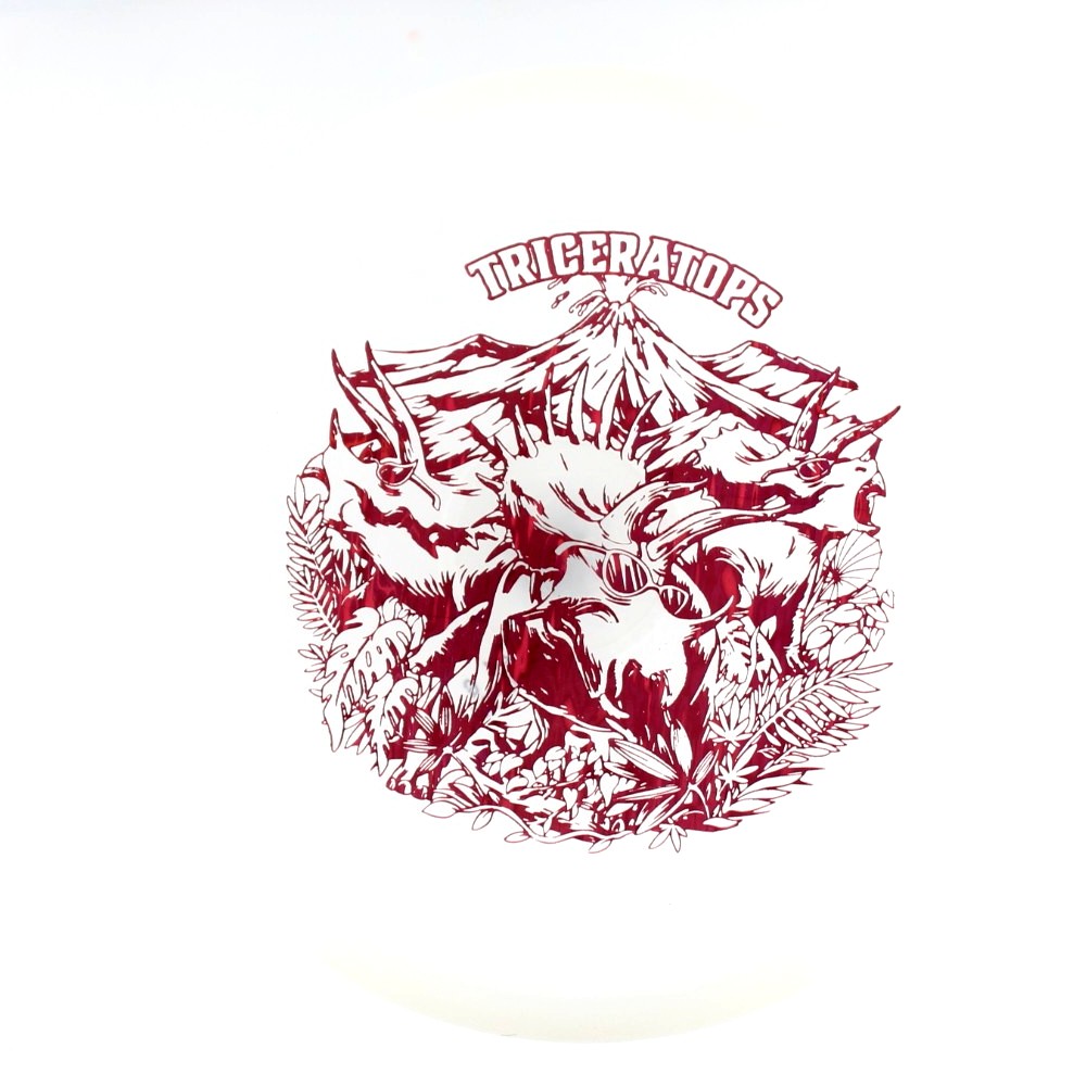 Triceratops - Standard - White - 123.0 gm -  Disc ID: 613645