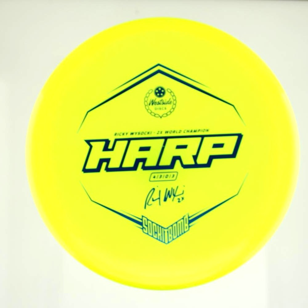 Harp - 2x World Champion Ricky Wysocki - Yellow - 176.9 gm -  Disc ID: 614089