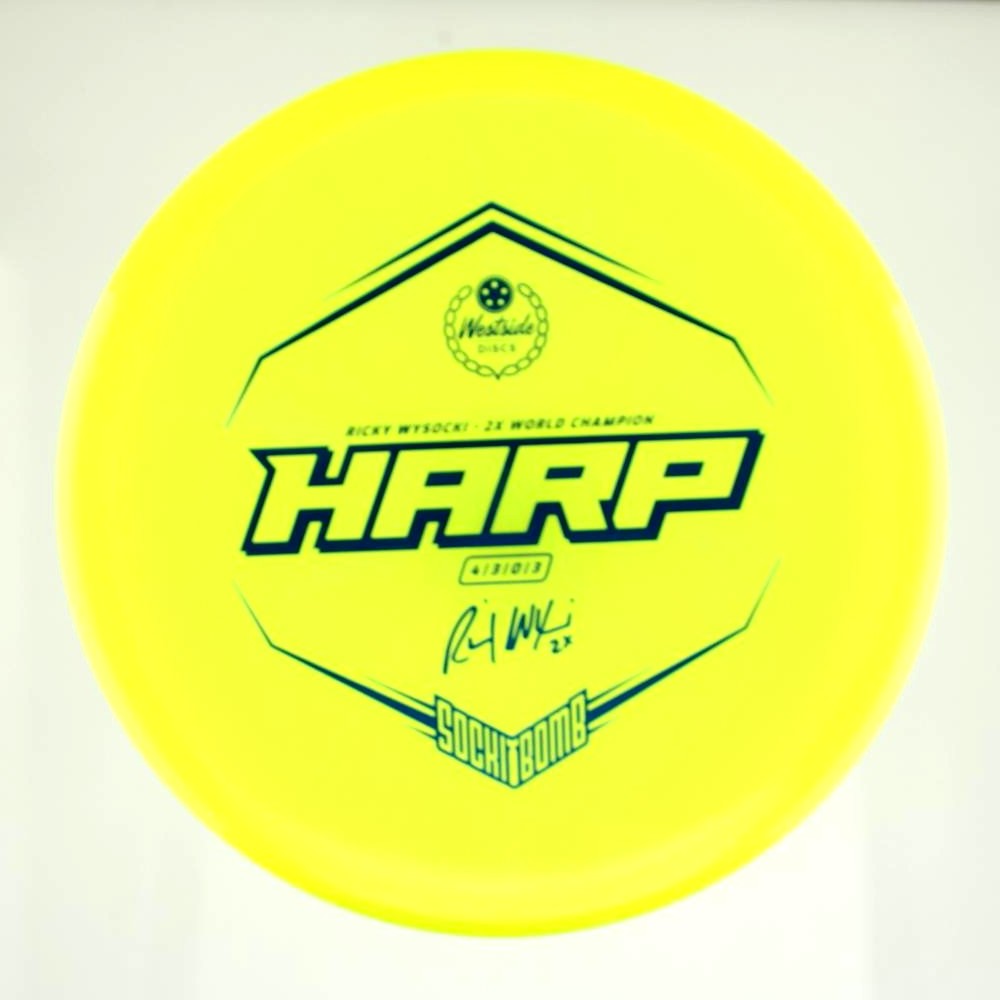 Harp - 2x World Champion Ricky Wysocki - Yellow - 175.8 gm -  Disc ID: 614090