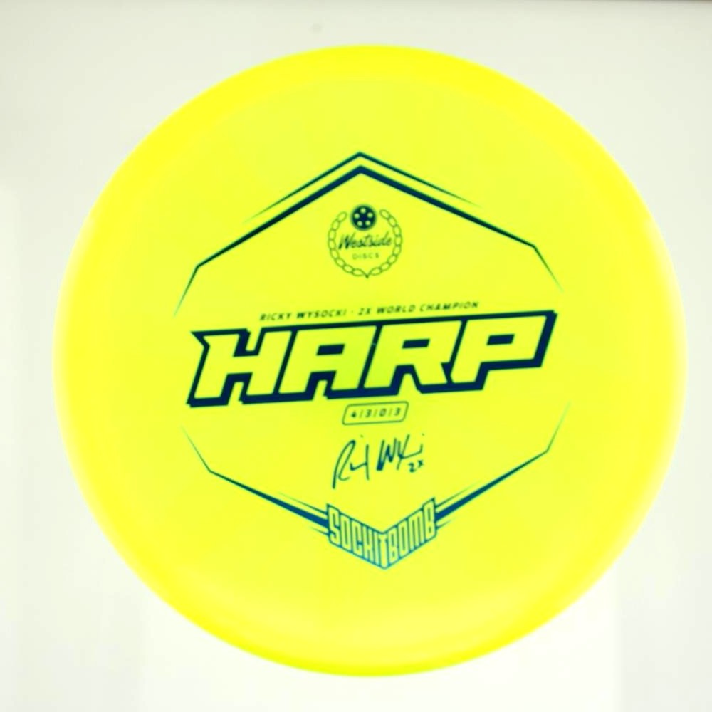 Harp - 2x World Champion Ricky Wysocki - Yellow - 175.9 gm -  Disc ID: 614091