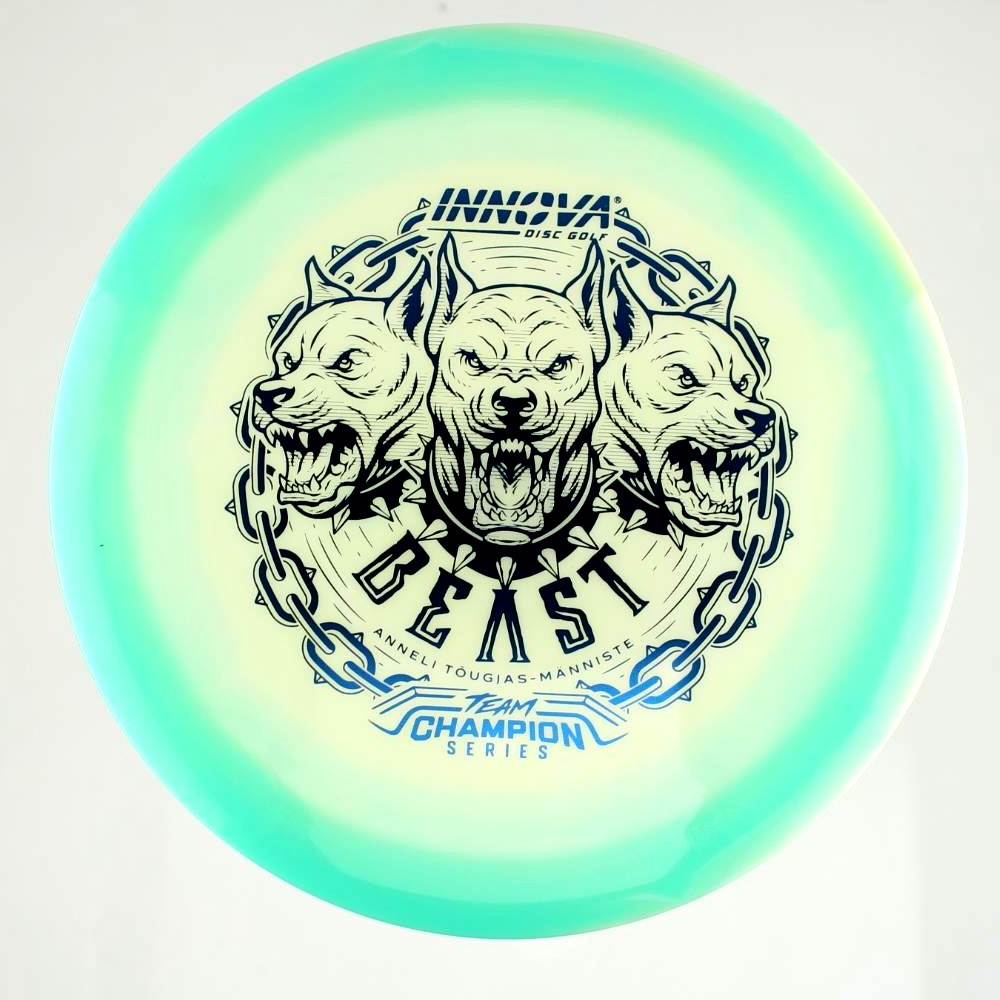 Beast - Anelli Tougjas-Manniste - Teal - 171.9 gm -  Disc ID: 614347