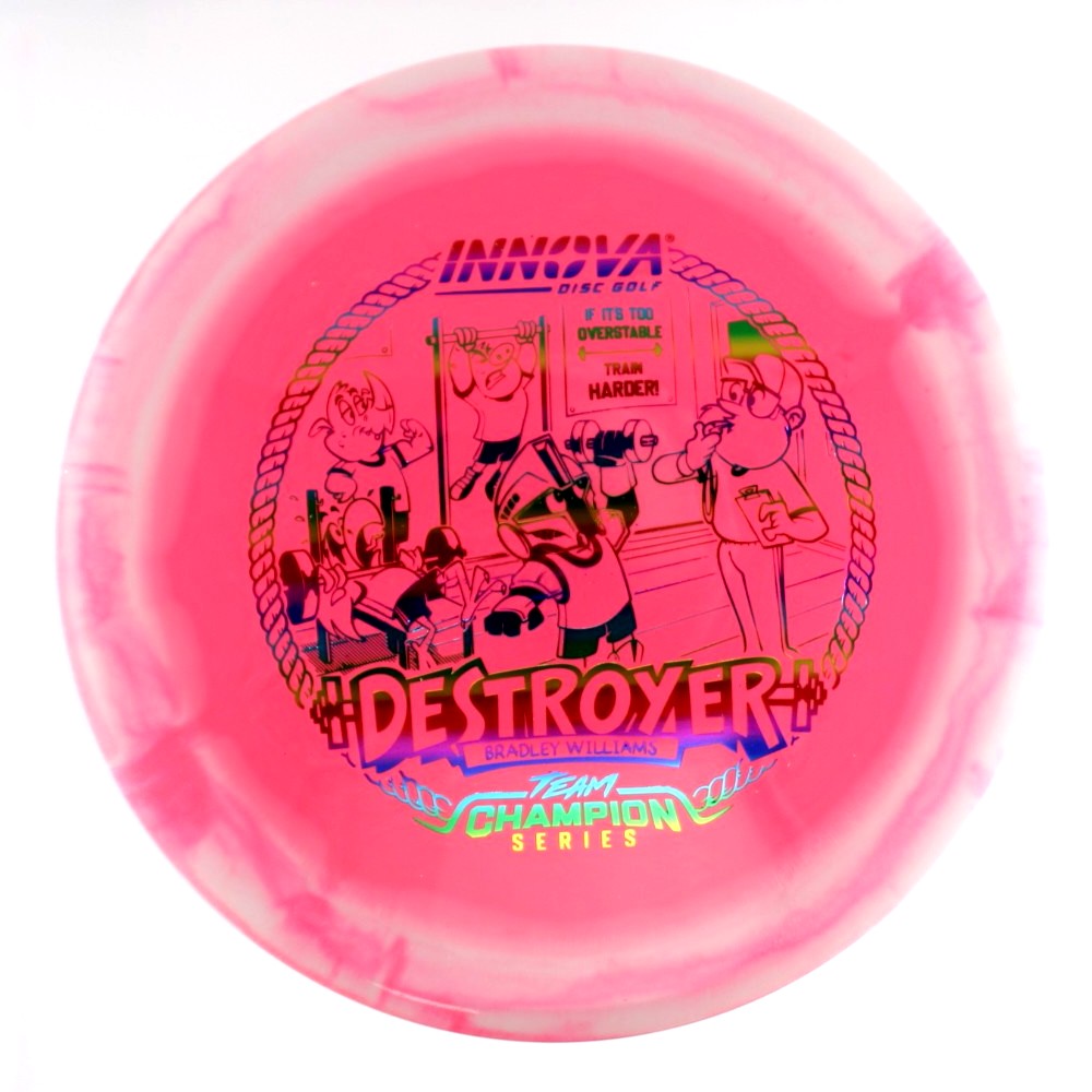 Destroyer - Bradley Williams Tour Series - Pink - 158.6 gm -  Disc ID: 614452