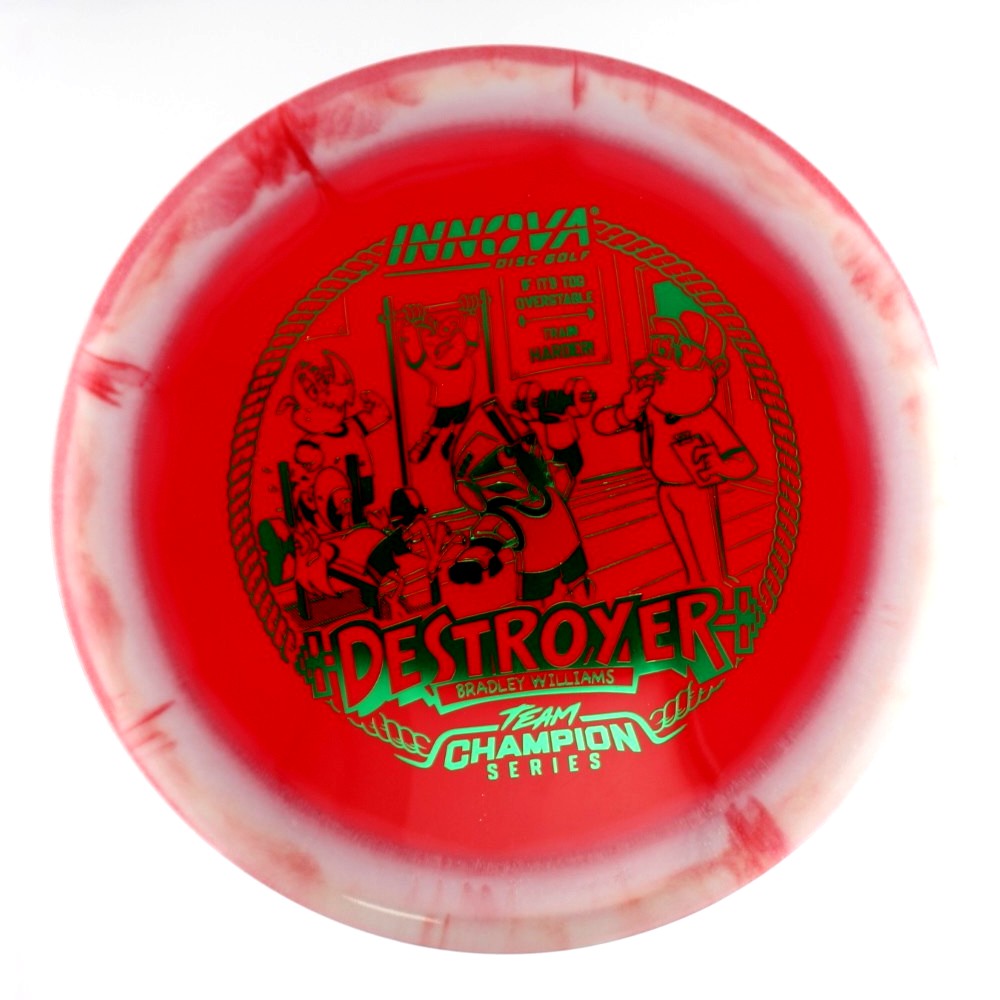 Destroyer - Bradley Williams Tour Series - Red - 156.7 gm -  Disc ID: 614468