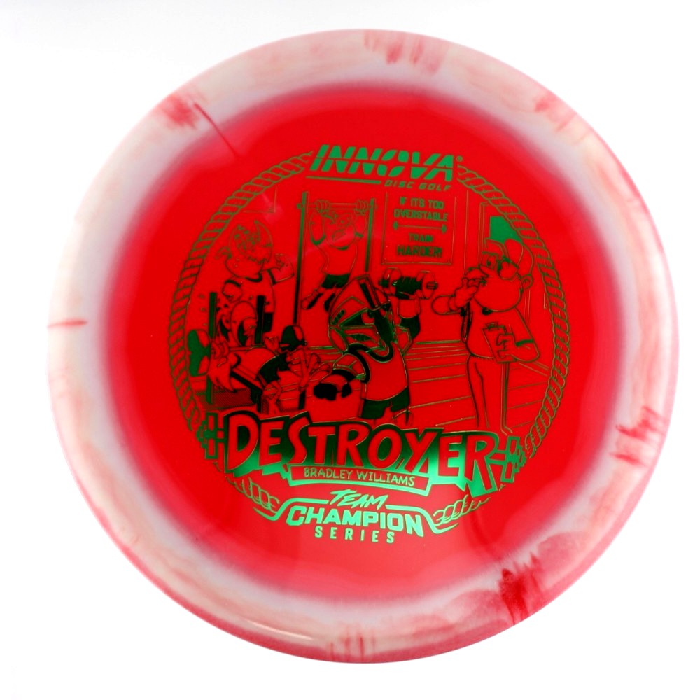 Destroyer - Bradley Williams Tour Series - Red - 156.8 gm -  Disc ID: 614470