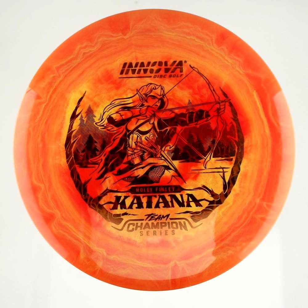Katana - Holly Finley - Orange - 171.9 gm -  Disc ID: 614561