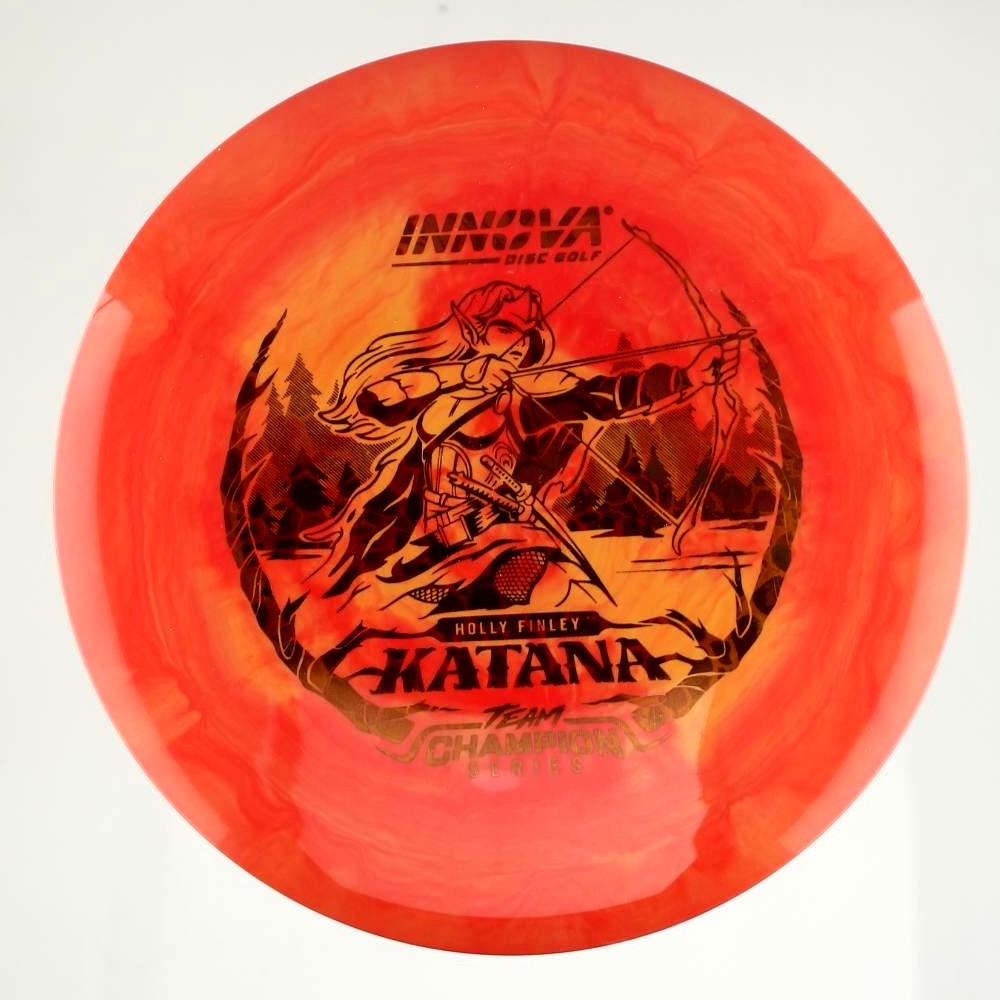 Katana - Holly Finley - Orange - 170.9 gm -  Disc ID: 614578