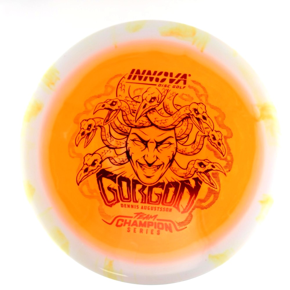 Gorgon - Dennis Augustsson - Orange - 175.4 gm -  Disc ID: 614590