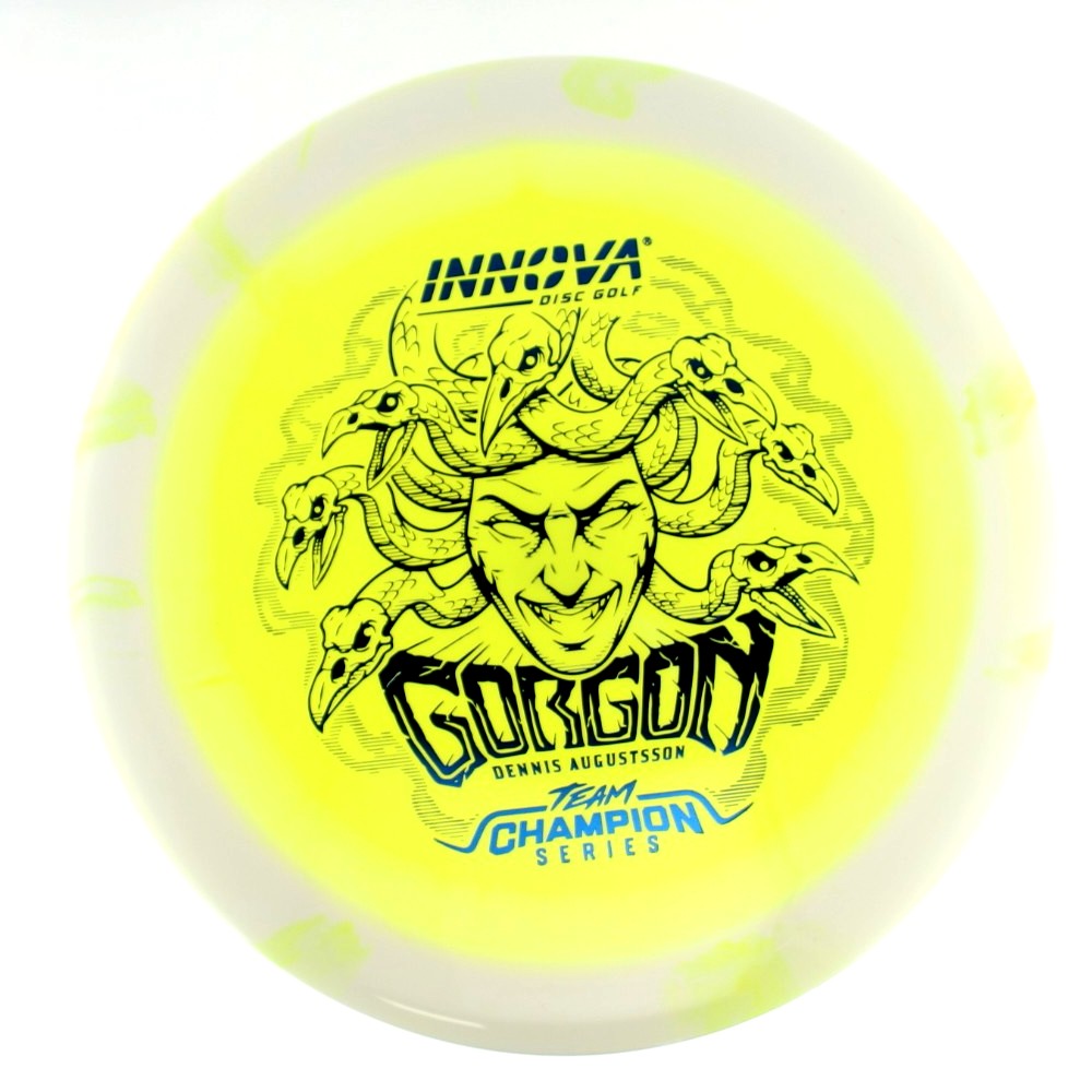 Gorgon - Dennis Augustsson - Yellow - 174.3 gm -  Disc ID: 614593
