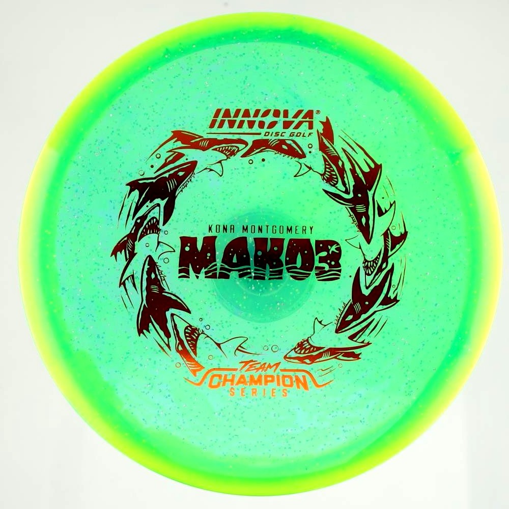 Mako3 - Kona Montgomery - Green - 179.6 gm -  Disc ID: 614754